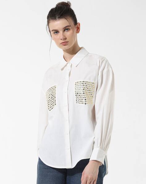 Buy Cloud Dancer White Shirts for Women by ONLY Online