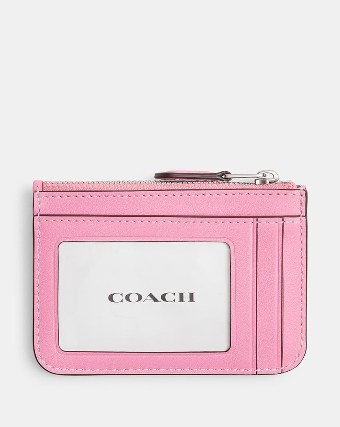 Coach Optic Pink Signature mini Pouch 【公式通販】