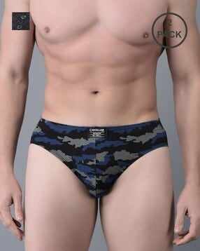 dollar bigboss Pack of 2 Printed Briefs with Elasticated Waistband-picture-15