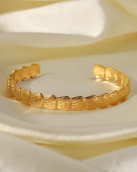 Yellow Gold Gold Cuff Bracelet Cheap 18ct Yellow Gold Open Cuff