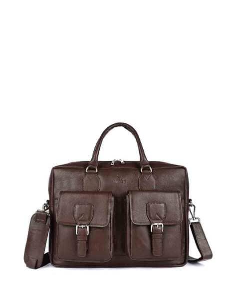 Men Messenger Bag with Detachable Strap