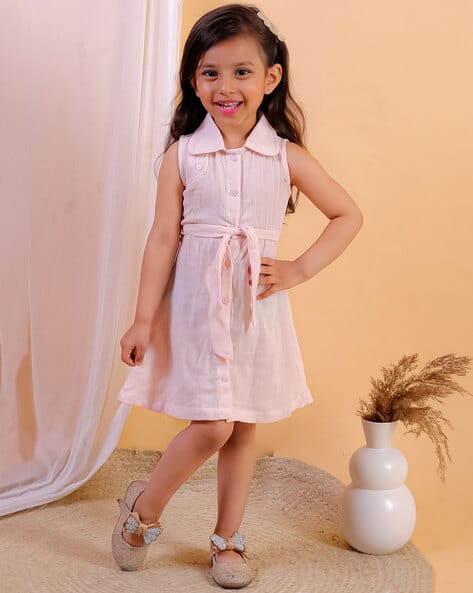 Buy Cream Dresses Frocks for Girls by Junitos Online
