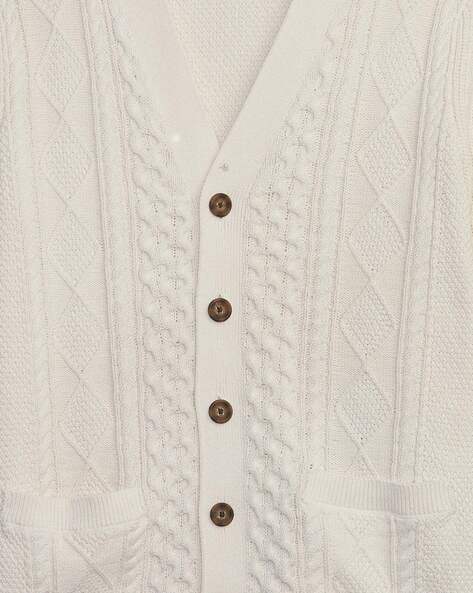 Cable knit orders cardigan mens