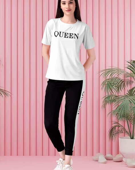 Buy White Tracksuits for Women by DTR FASHION Online