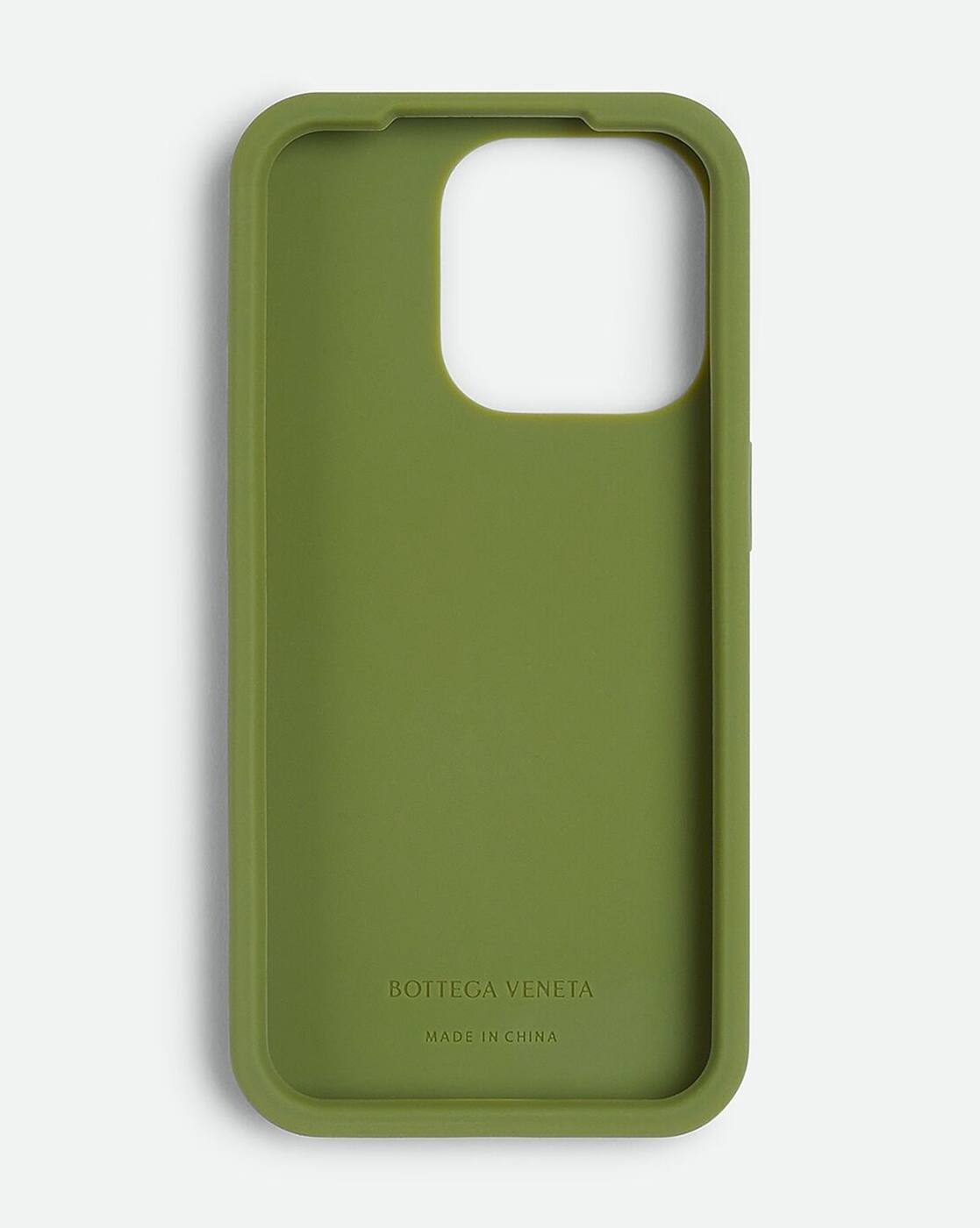 Buy BOTTEGA VENETA iPhone 15 Pro Case | Green Color Men