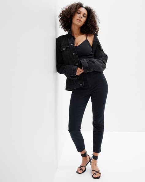 High Rise Strechable Skinny Fit Jeggings