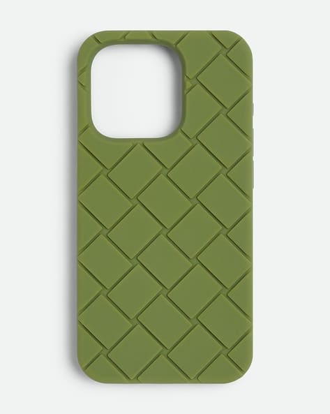 Buy BOTTEGA VENETA iPhone 15 Pro Case | Green Color Men