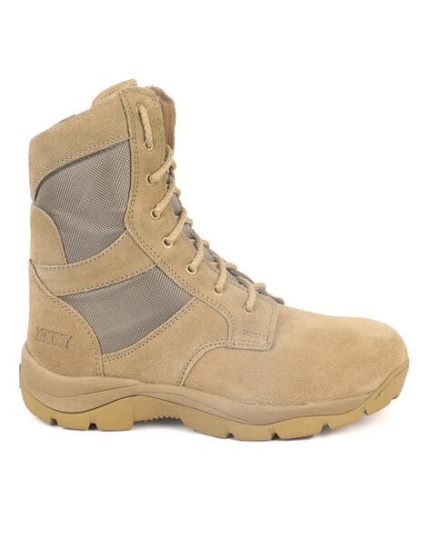 Steel Toe Military Boot Laces Tan Tan Military Boots With Zipper