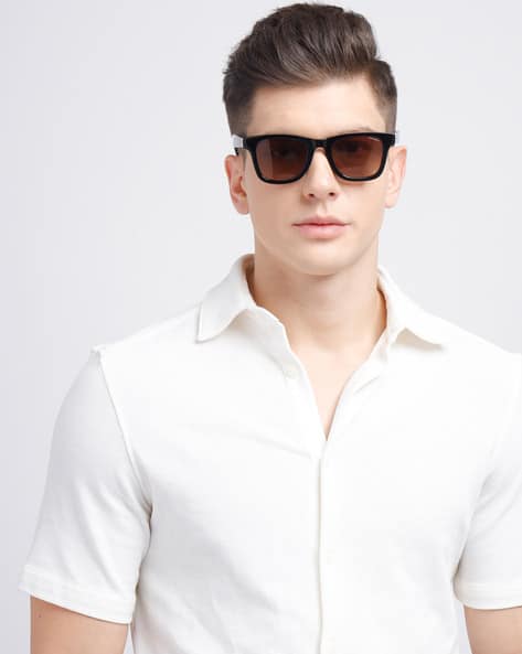 Buy Brown Sunglasses for Men by Opium Online | Ajio.com