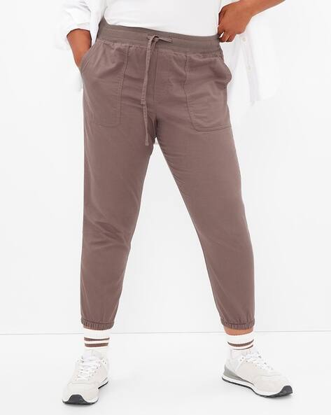 gap cotton joggers womens