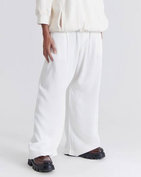 Buy White Trousers Pants for Men by No Grey Area Online