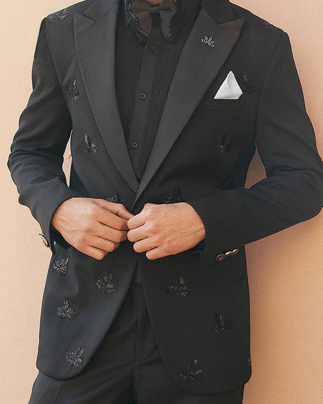 Buy Black Suit Sets for Men by Asuka Online | Ajio.com