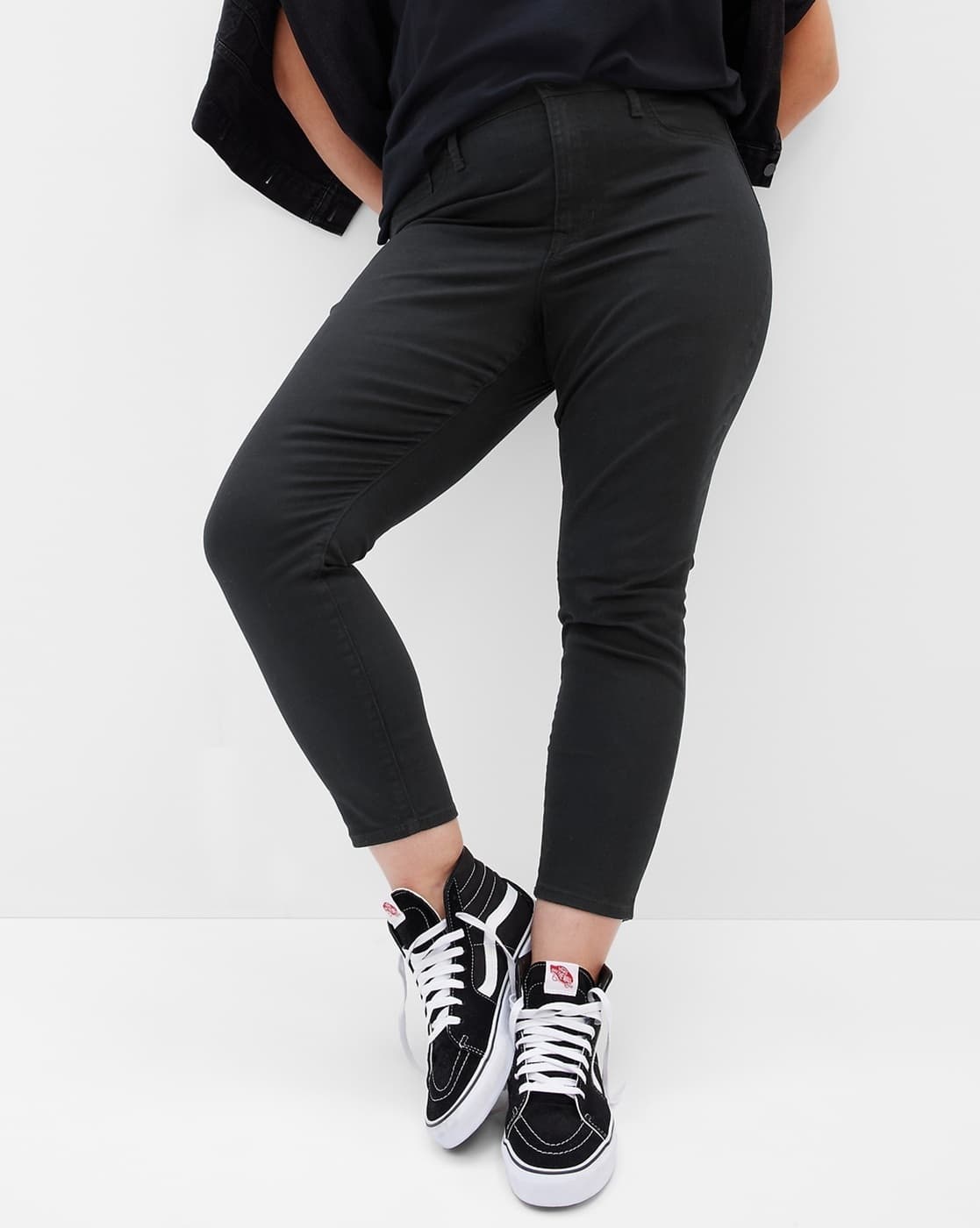 High Rise Strechable Skinny Fit Jeggings