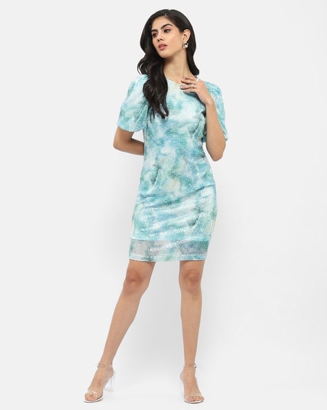 MADAME Women Printed Bodycon Dress