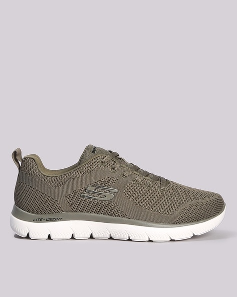 Buy Olive Green Casual Shoes for Men by Skechers Online Ajio