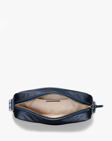 ☆Michael Kors☆ Nylon Gabardine クロスボディ NAVY♪ Jet Set Small Nylon Gabardine Smartphone Crossbody Bag