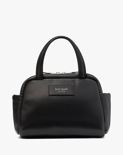 Puffed Medium Satchel Bag