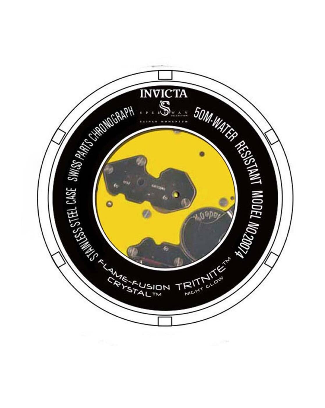 Buy Invicta Men Analog Strap Style Watch 20074 Black Color Men