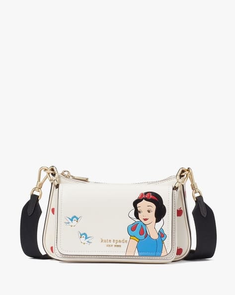  White Crossbody Bag＊白雪姫＊＊Disney＊ Buy KATE SPADE Disney X Ksny Snow White Double-Up Medium Crossbody