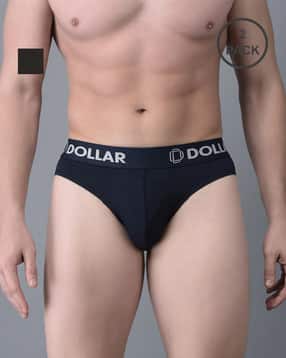 dollar bigboss Men Pack of 2 Briefs with Logo Waistband-picture-50