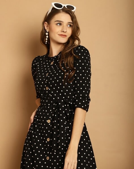 Buy Black Dresses for Women by La Zoire Online | Ajio.com 
