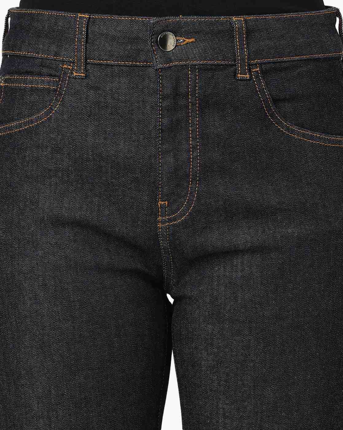 Buy EMPORIO ARMANI Eagle Logo On Pocket Mid-Rise Slim Fit Jeans