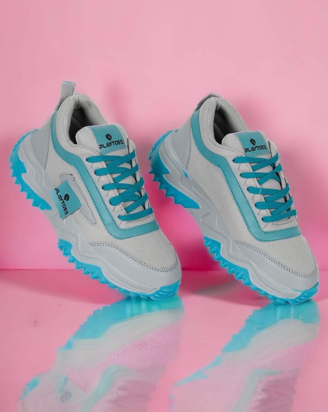 Teal Pink And White Shoe Green And Grey Buy Grey Sneakers For