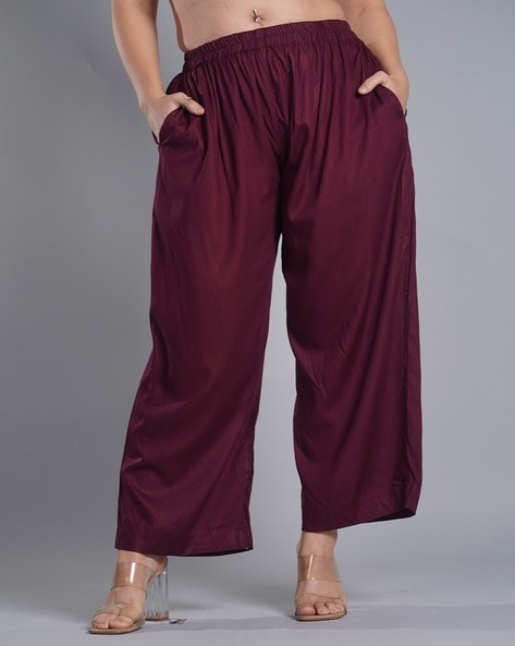 Women Palazzos with Insert Pockets Price in India