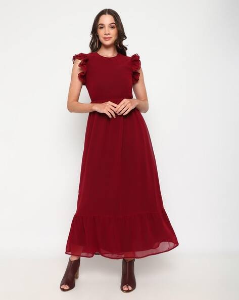 wedding dress with sleeves a line A Line Round Neck 3/4 Sleeves Knee Length Mother of The Bride Dresses