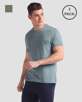 u.s. polo assn. Men Pack of 2 Tonal Logo Cotton IYAL Lounge T-Shirts-picture-52
