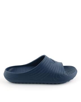 red tape Men Embossed Logo Slide Flip Flops-picture-29