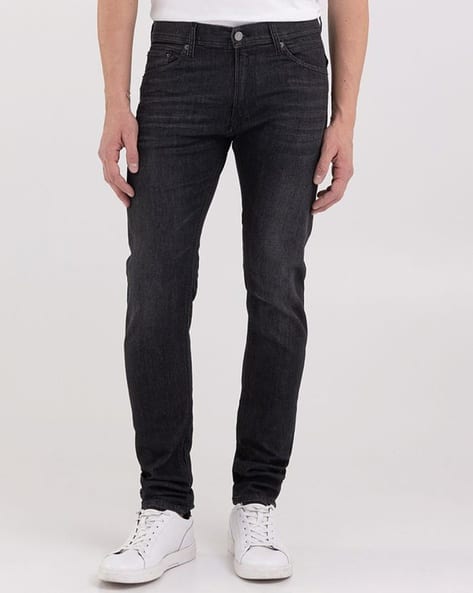 Mens Denim Replay Jondrill Skinny Stretch Jeans Replay Jondrill