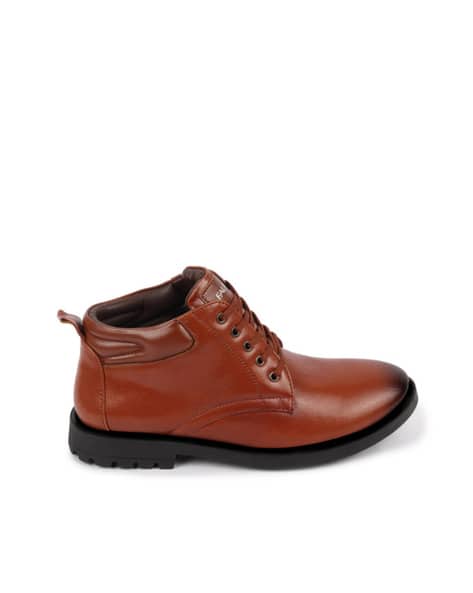 Men Ankle-Length Lace-Up Chukka Boots