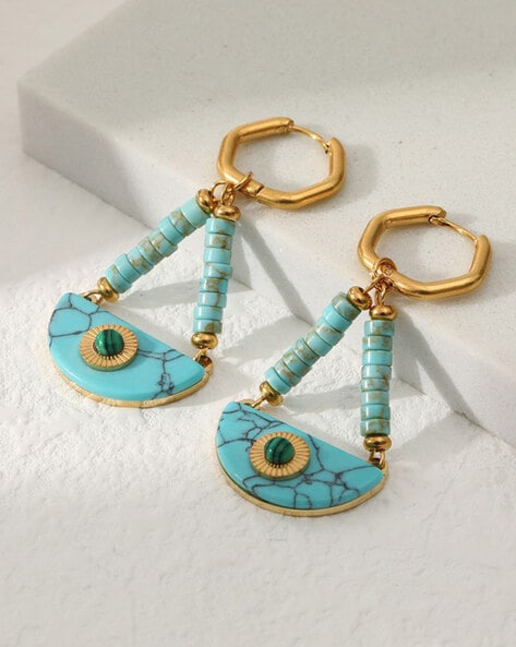 Buy Turquoise Earrings for Women by Dorada Jewellery Online Ajio