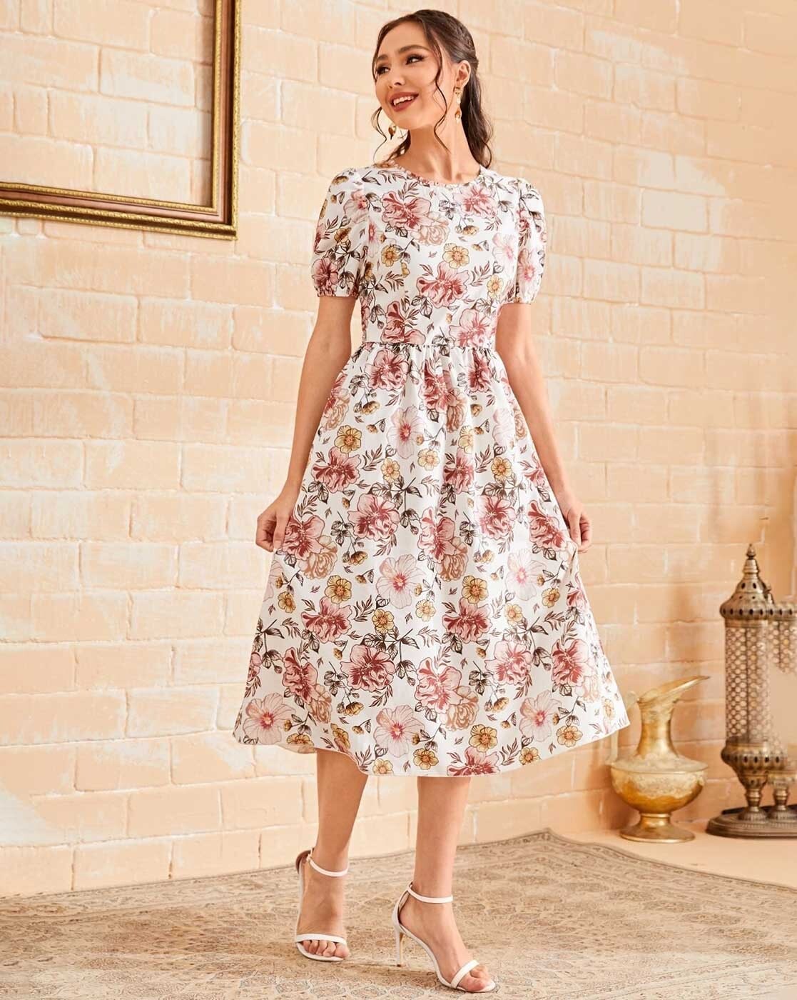 Floral gowns dresses best sale