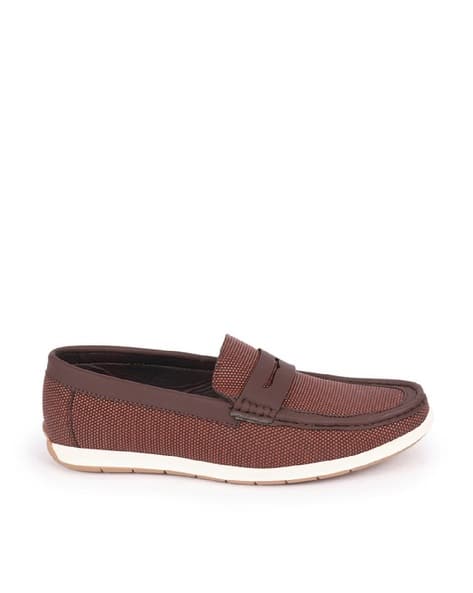 Men Low-Top Boat Loafers