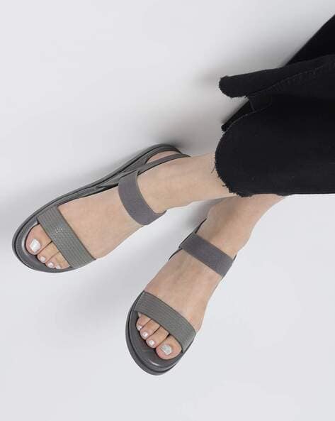 Women Open-Toe Slingback Flat Sandals