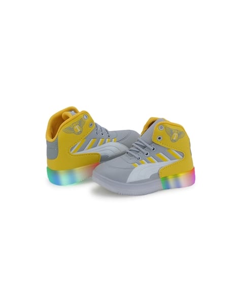 Rainbow Led Sneakers Nike Aviaspark Slip On Led Light Up Boys And