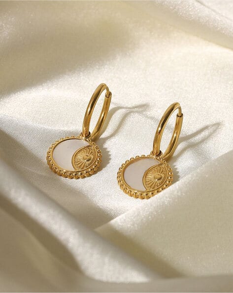 Buy Gold-toned Earrings for Women by Dorada Jewellery Online