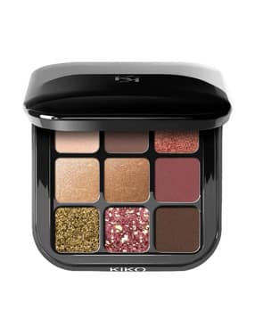 Glamour Multi Finish Eyeshadow Palette - 03 Burgundy Notes
