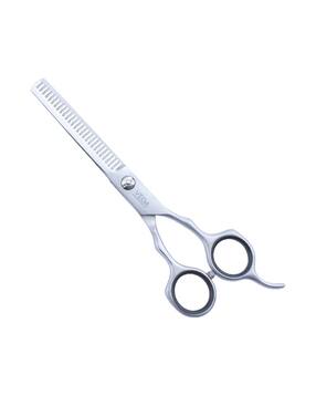 Silver Ice 28 Thinning Silver line Hairdressing Scissor VPVSC-28 - Silver-image-39