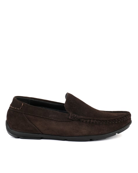 BRATVA Leather Slip-On Loafers