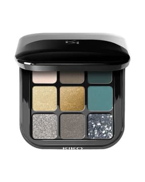 Glamour Multi Finish Eyeshadow Palette - 06 Green Vibes