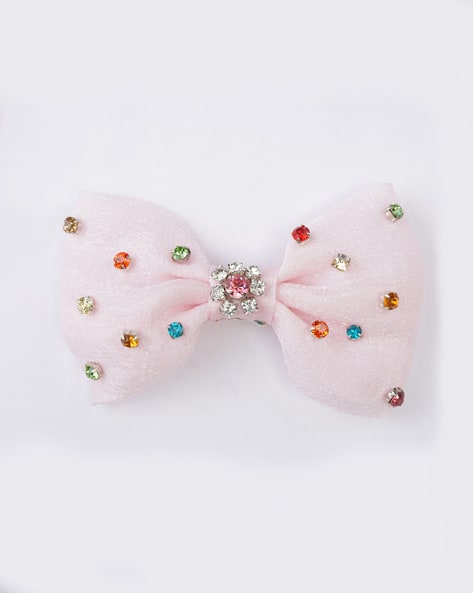 Choko Embellished Organza Hair Clip