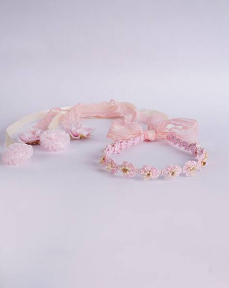 Choko Girls Embellished Lace Hair Band