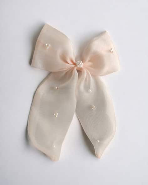 Choko Girls Beaded Bow Hair Clip