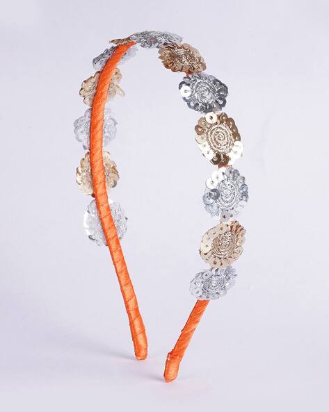 Choko Embellished Satin Hair Band