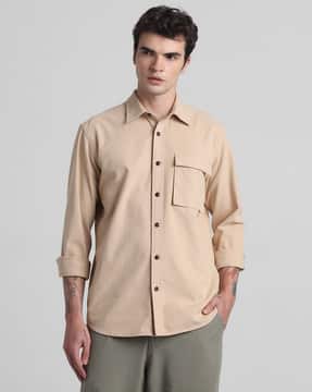 Buy Doeskin Beige Shirts for Men by Jack & Jones Online