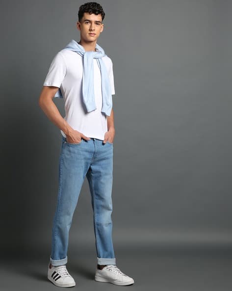 LEVI'S Men 511 Lightly Washed Slim Fit Jeans