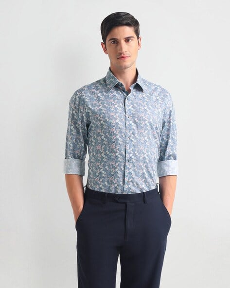 Buy Blue Shirts for Men by ARROW Online | Ajio.com